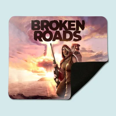 Коврик для мыши Broken Roads (S) Amazingame