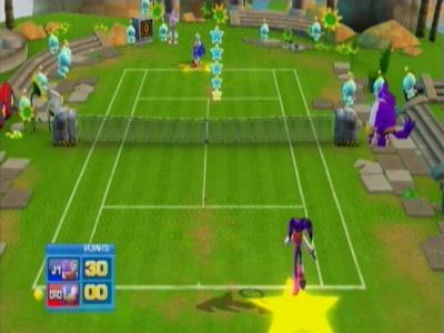  Superstars Tennis (Wii, б/у, множ.царап., устанавливается на 100%) (регион PAL)