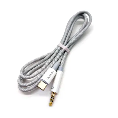 Кабель Tranyoo Type-C/AUX T-E18 1m (White)