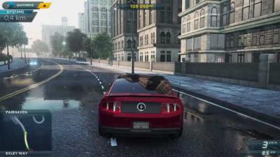 Need For Speed Most Wanted 2012 (A Criterion Game) (Xbox 360, б/у, рус., множ.царап.)