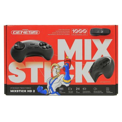 Игровая приставка Retro Genesis MixStick HD 2 (900 игр, 2 бес-х джойстика, HDMI, 8+16Bit, RS8)
