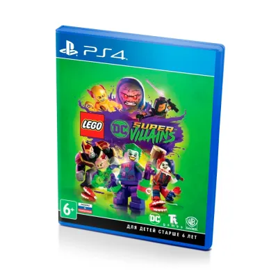 LEGO DC Super-Villains Суперзлодеи (PS4/PS5, б/у, рус.) русская обложка