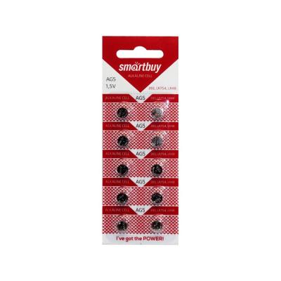 Батарейка Smartbuy AG5 (393, 393A, LR754,193, LR48) 1 шт.
