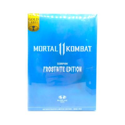Фигурка MCFarlane Mortal Kombat Scorpion MK11 Frostbite Gold Label 18см (MFT216)