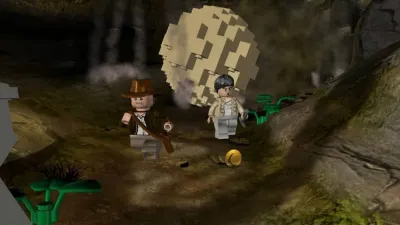 Lego Indiana Jones 2 The Adventure Continues (PS3, б/у) Специальная обложка