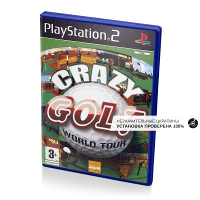 Crazy Golf World Tour (PS2, б/у, незнач.царап., устанавливается на 100%)