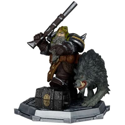 Фигурка McFarlane World Of Warcraft Posed Dwarf Hunter Beast Master/Marksman 15см
