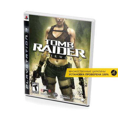 Tomb Raider Underworld (PS3, б/у, множ царап., устанавливается 100%)