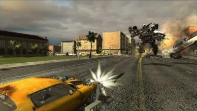 Transformers The Game (Xbox 360, б/у)