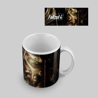 Кружка с принтом Fallout 4-1