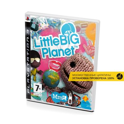 LittleBigPlanet Goty Edition (PS3, б/у, рус., множ.царап., устанавливается на 100%)