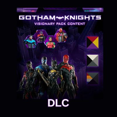 Gotham Knights DLC "Visionary Pack" Снаряжение и костюмы персонажей (Xbox Series S/X) код на загрузк