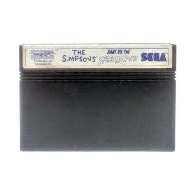 Картридж Master System The Simpsons Bart vs. the Space Mutants (б/у)