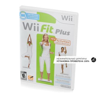 Wii Fit Plus (Wii, б/у, незнач.царап., устанавливается на 100%)