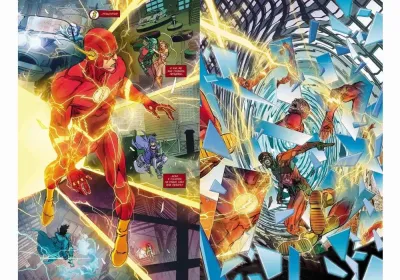 Комикс Вселенная DC. Rebirth. Флэш. Книга 3. Негодяи: перезарядка