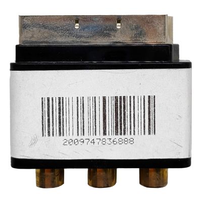 Переходник SCART - 3xRCA X821381-001 (скарт на 3 тюльпана) б/у