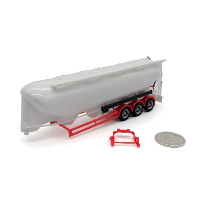 Модель HERPA 75909-002 Tri-axle 55 Cubic Meter 3-A Bulk Tank Trailer 1:87
