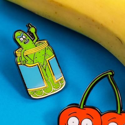 Значок Pin Kings Рик и Морти 1.1 Рассол и Вишня - набор из 2 шт