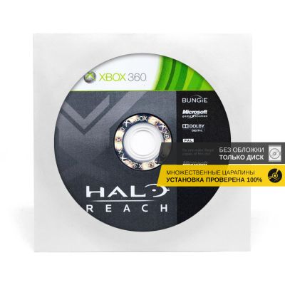 Halo Reach (Xbox 360/One/Series, б/у, без обложки, множ.царап., устанавливается на 100%)