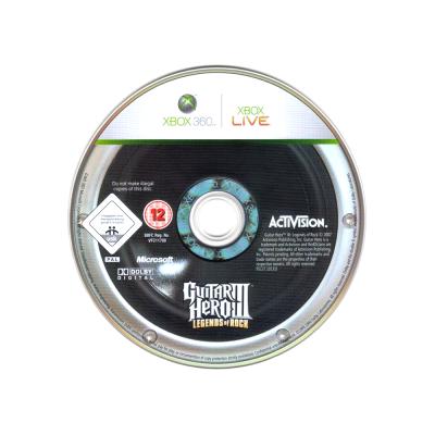 Диск для запуска Guitar Hero III Legends of Rock (Xbox 360, б/у)
