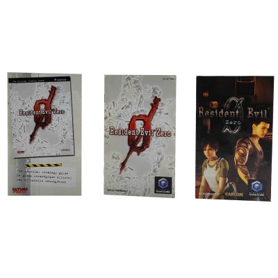 Инструкция от Resident Evil Zero Nintendo Gamecube