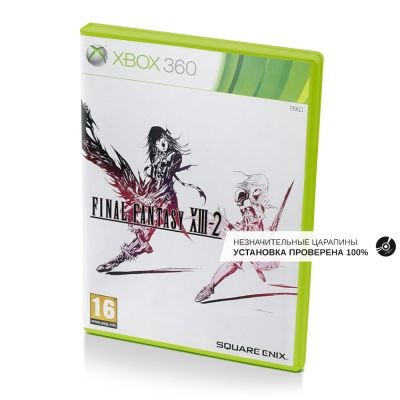 Final Fantasy XIII-2 (Xbox 360/One/Series, б/у, незнач.царап., устанавливается на 100%)
