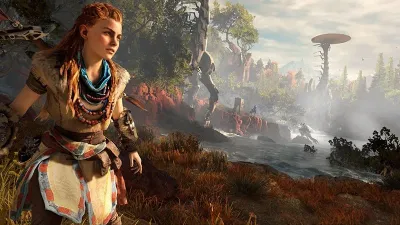 Horizon Zero Dawn Complete Edition Хиты Playstation (PS4/PS5, б/у, рус.) русская обложка