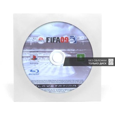 FIFA 09 (PS3, б/у, рус., без обложки)