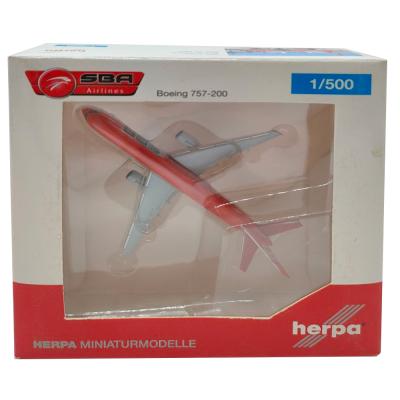 Модель самолета Herpa Wings 526029 SBA Airlines Boeing 757-200 YV-288T 1:500