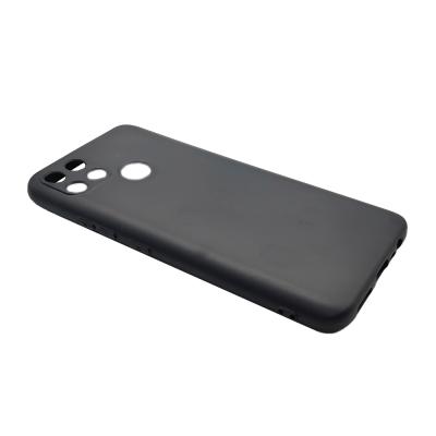 Чехол для Realme C25S накладка/силикон Rosin (Черный)