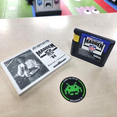Картридж Madden NFL 94 (б/у) с инструкцией