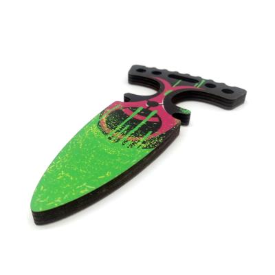 Деревянный тычковый нож Кислота Mod.2 EcoToys
