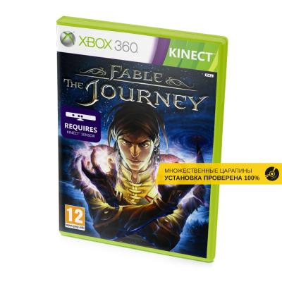 Fable The Journey (Xbox 360, б/у, рус., множ.царап., устанавливается на 100%)