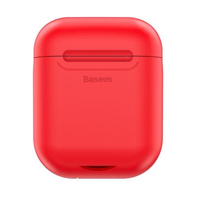 Чехол для AirPods Baseus Wireless Charger с беспроводной зарядкой (красный) WIAPPOD-09