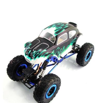 Монстр-трак Himoto Mini Rock Crusher (MRC-18) 1:18 (черно-зеленый)