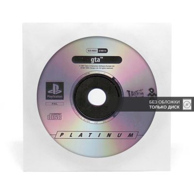 GTA Platinum (PS1, б/у, без обложки)