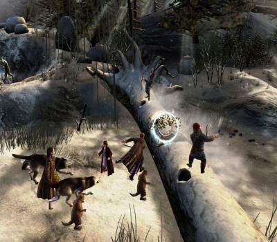 The Chronicles of Narnia The Lion, the Witch and the Wardrobe (PS2, б/у, незнач.царап.)