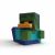 Фигурка Утка TUBBZ Minecraft Zombie Фигурка Утка TUBBZ Minecraft Zombie