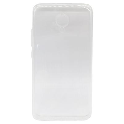 Чехол накладка для Meizu M5 противоударный (прозрачный)