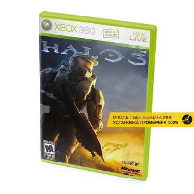 Halo 3 (Xbox 360/One/Series, б/у, множ.царап., устанавливается на 100%)