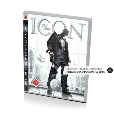 Def Jam ICON (PS3, б/у, незнач.царап., устанавливается на 100%)