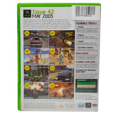 Демо-диск Official Xbox Magazine Game Disk 42 (8 Games) (Xbox, б/у)