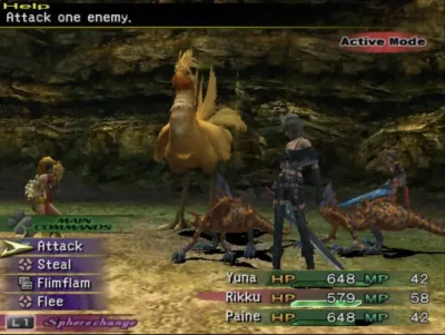 Final Fantasy X-2 (PS2, б/у)