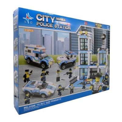 Конструктор City series Police Station (818 деталей) LX.A326