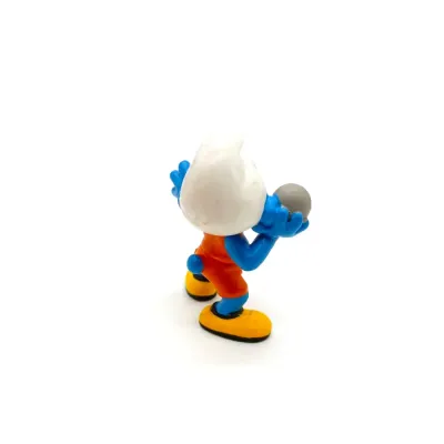 Фигурка Schleich Смурфик толкатель ядра 20742