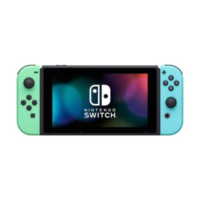 Игровая приставка Nintendo Switch CFW + MicroSD 512Gb с играми (Особое издание Animal Crossing, б/у)