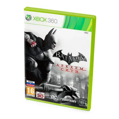 Batman Аркхем Сити (Xbox 360, б/у, рус.)