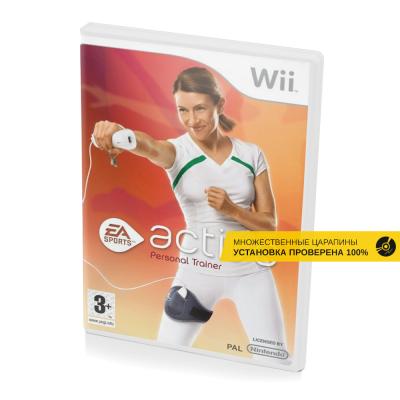 EA SPORTS Active (Wii, б/у, множ.царап., устанавливается на 100%) (регион PAL)