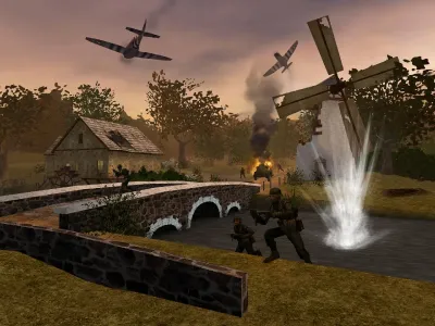 Call of Duty 2 Big Red One (PS2, б/у)