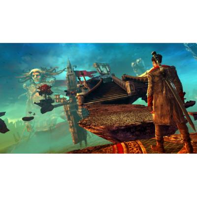 DmC Devil May Cry (Xbox 360, б/у, рус. незнач.царап., устанавливается 100%)